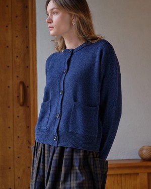 Mira Cropped Wool Cardigan from BIBICO