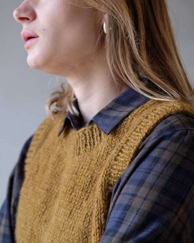 Heather Knitted Vest from BIBICO