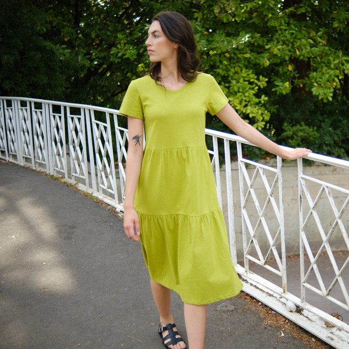 Maya Organic Jersey Dress from BIBICO