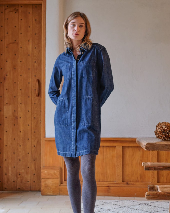 Ocean Shirt Dress from BIBICO