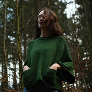 Holly Knitted Poncho from BIBICO