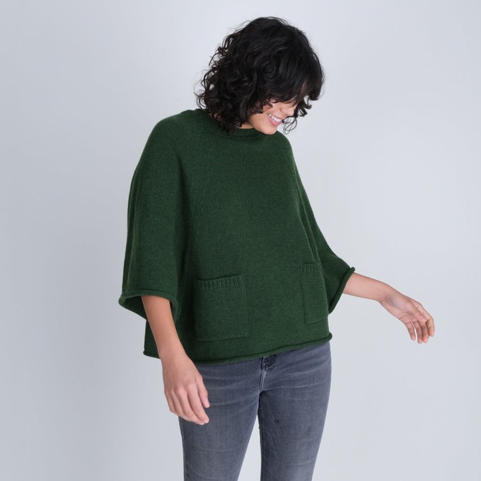 Holly Knitted Poncho from BIBICO