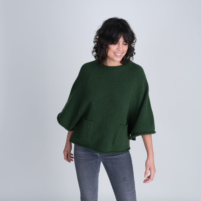 Holly Knitted Poncho from BIBICO