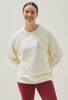 Mama sweatshirt Milk bar - Off white via Boob Design