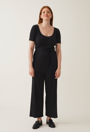 Ribbed maternity jumpsuit - Black from Boob Design