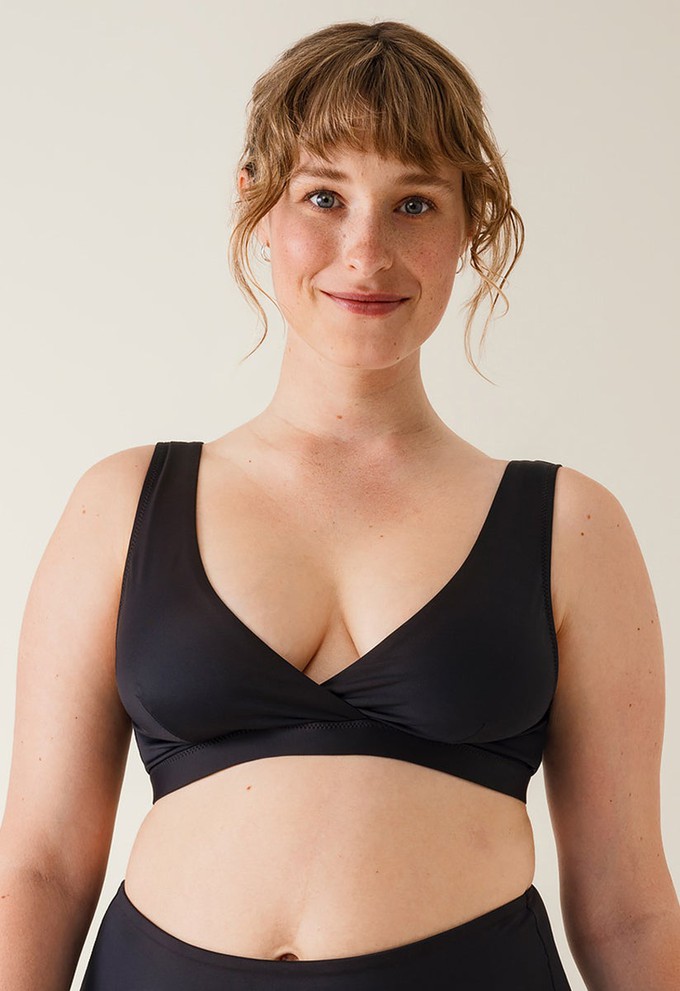 Nursing bikini top - Black from Boob Design