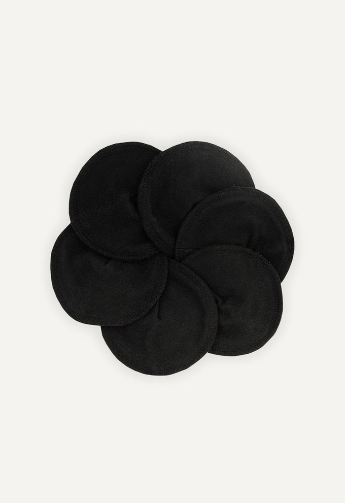 Nursing pads in organic cotton - Black from Boob Design