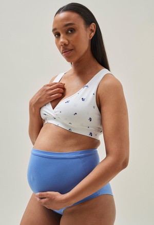 Essential maternity and nursing bra - Flower print from Boob Design