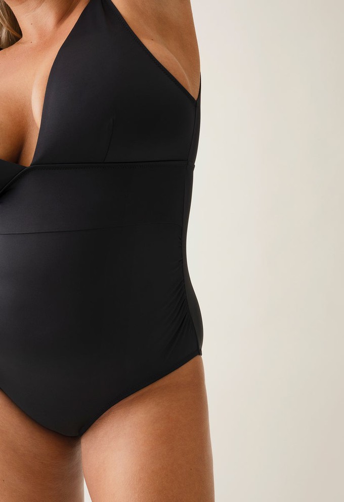 Plunge maternity swimsuit - Black from Boob Design