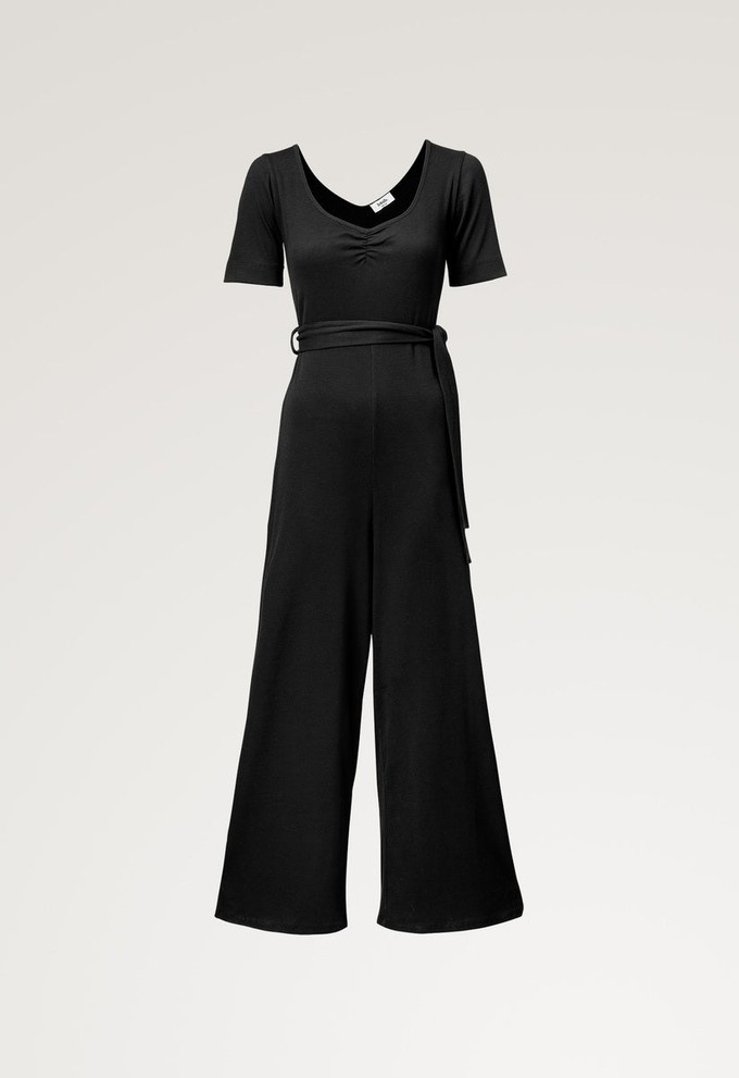 Ribbed maternity jumpsuit - Black from Boob Design