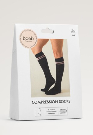 Essential compression socks - Black from Boob Design