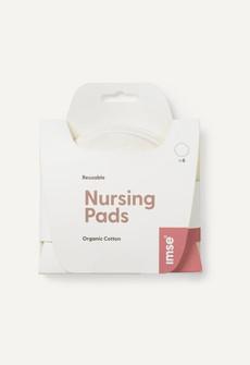 Nursing pads in organic cotton - Offwhite via Boob Design