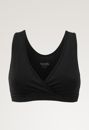 Essential maternity and nursing bra - Black from Boob Design