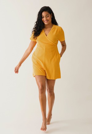 Terrycloth maternity playsuit - Sunflower from Boob Design