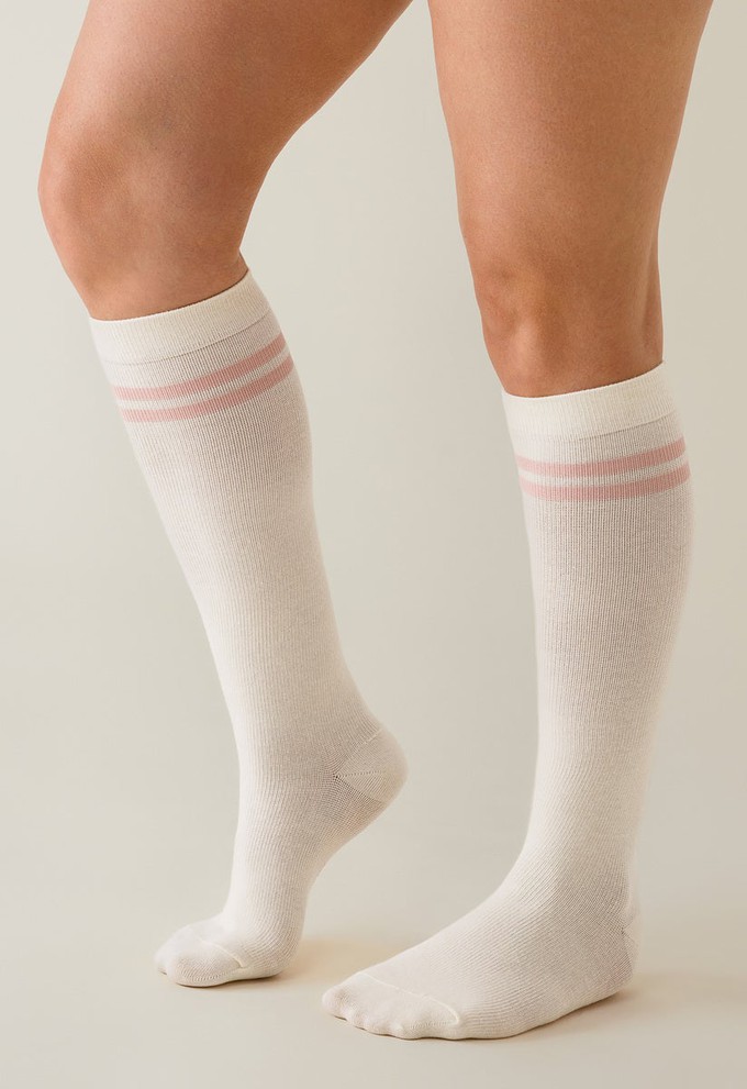 Essential compression socks - Off white from Boob Design