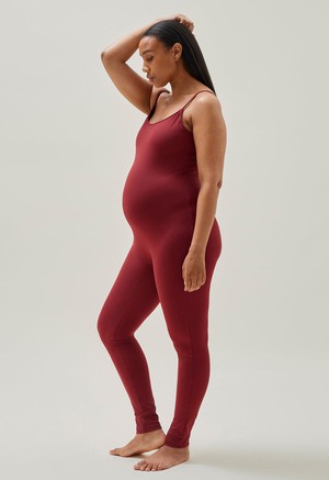 Maternity bodysuit - Dark red from Boob Design