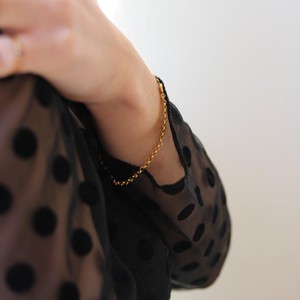 THE RILEY ROLO BRACELET - solid gold from Bound Studios