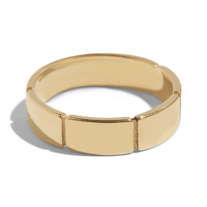 THE IMANI RING - 18k gold vermeil from Bound Studios