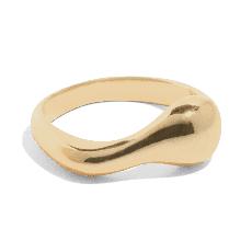 THE JUNE RING - 18k gold vermeil via Bound Studios