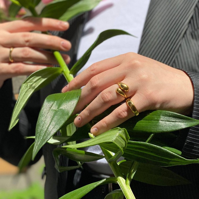 THE GO BOLD SET - 18k gold vermeil from Bound Studios