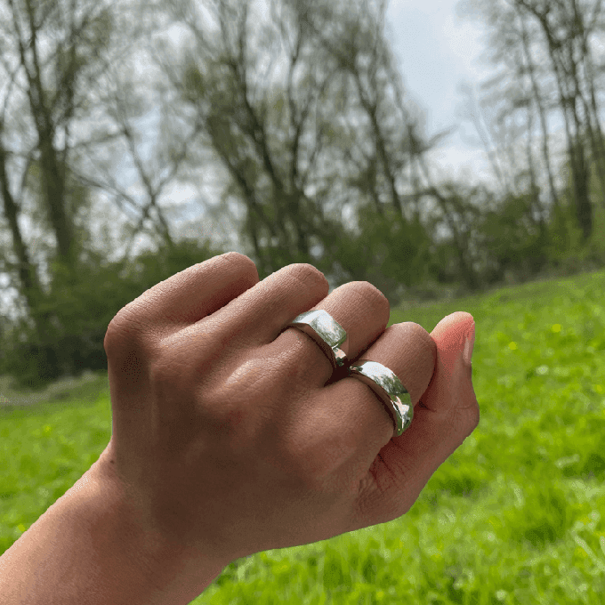 THE SPENCER RING - sterling silver from Bound Studios