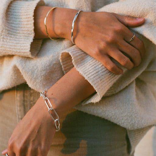 THE COCO BRACELET - sterling silver from Bound Studios