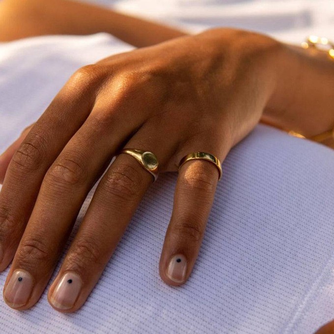 THE MALU RING  - 18k gold plated from Bound Studios