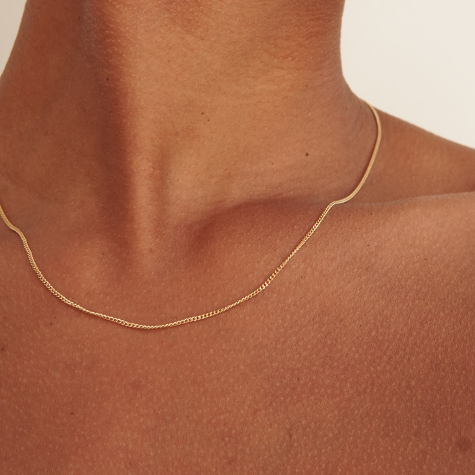 THE GIGI NECKLACE - 18k gold plated from Bound Studios