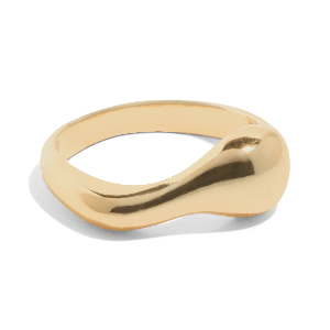 THE JUNE RING - solid gold from Bound Studios