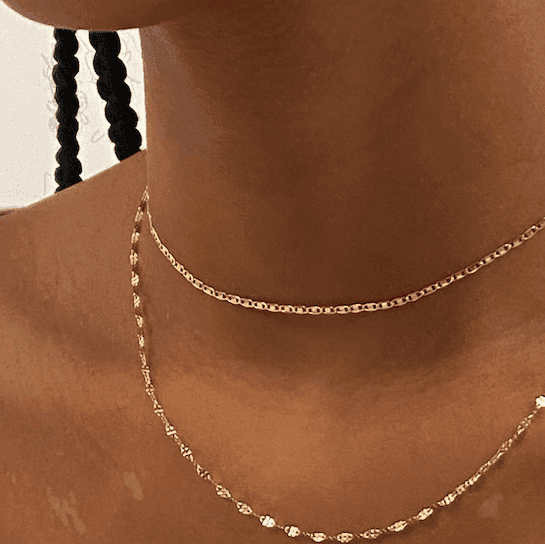 THE PIPER CHOKER - 18k gold vermeil from Bound Studios