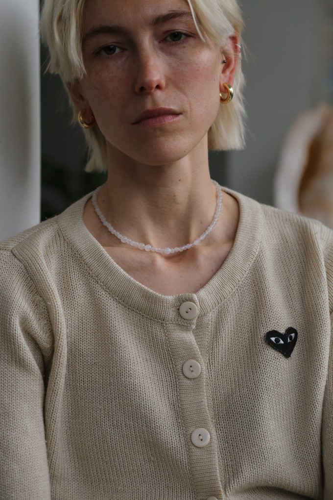 THE YUNA NECKLACE - White quartz from Bound Studios