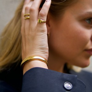 THE HARPER CUFF BRACELET - 18k gold vermeil from Bound Studios