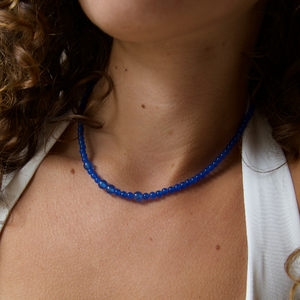 THE YUNA NECKLACE - Blue quartz from Bound Studios