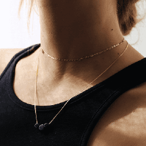 THE PIPER CHOKER - 18k gold vermeil from Bound Studios