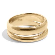 THE BOBBIE RING - Solid 14k gold via Bound Studios