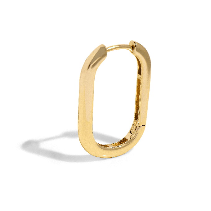 THE HARLEY HOOP - Solid 14k gold from Bound Studios