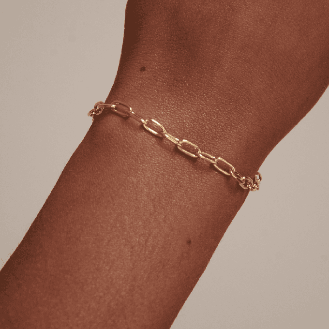 THE CHARLIE BRACELET - 18k gold vermeil from Bound Studios