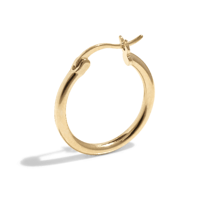 THE BASE HOOP M - 18k gold vermeil from Bound Studios