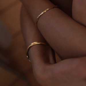 THE HARPER CUFF BRACELET - 18k gold vermeil from Bound Studios