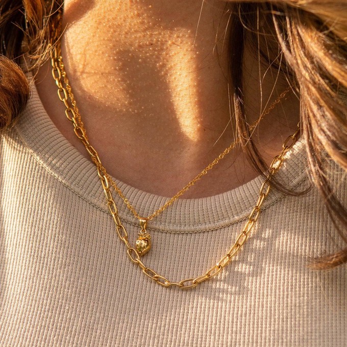 THE CHARLIE NECKLACE - 18k gold vermeil from Bound Studios