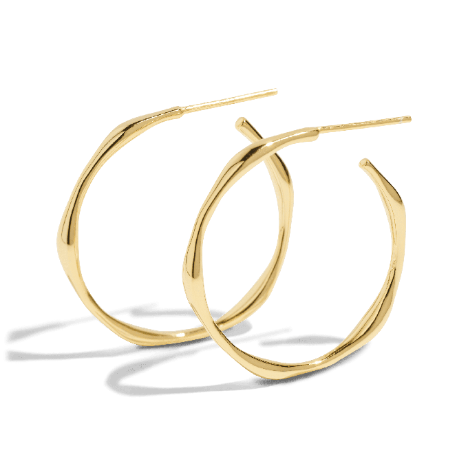 THE COCO HOOP - solid gold from Bound Studios