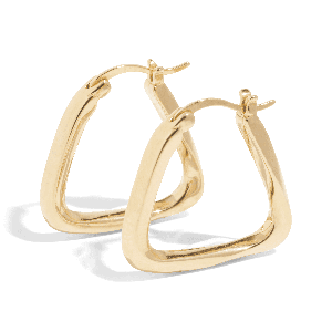 THE BAILEY HOOP  - Solid 14k gold from Bound Studios