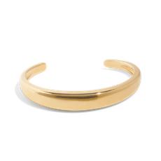 THE HARPER CUFF BRACELET - 18k gold vermeil via Bound Studios