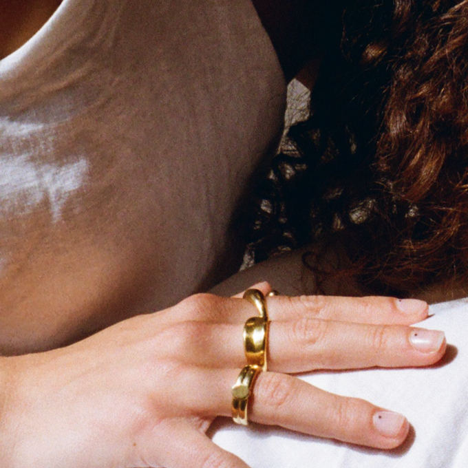 THE AVA RING - solid gold from Bound Studios