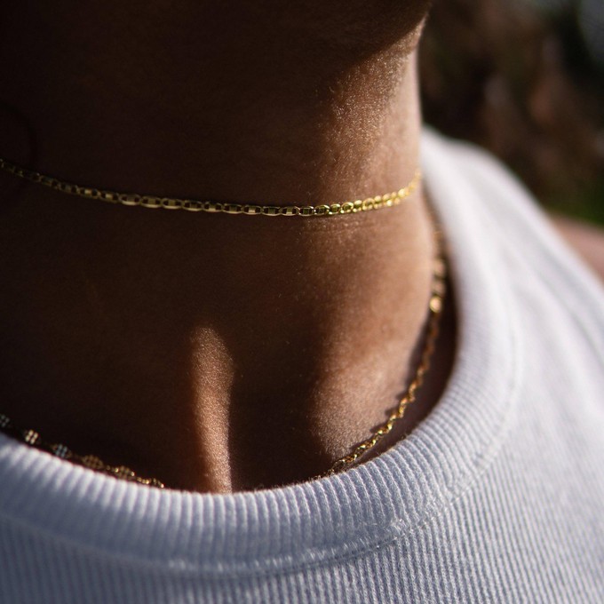 THE PIPER CHOKER - 18k gold vermeil from Bound Studios