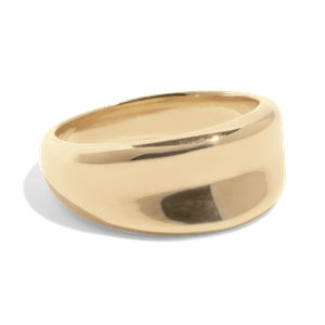 THE AVA RING - 18k gold vermeil from Bound Studios