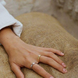 THE IMANI RING - solid gold from Bound Studios