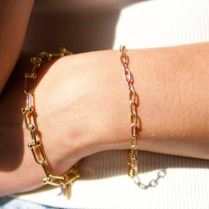 THE CHARLIE BRACELET - 18k gold vermeil from Bound Studios