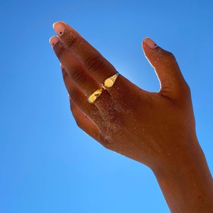 THE HARPER RING - solid gold from Bound Studios