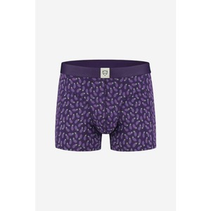 Arthur boxer aubergine print from Brand Mission